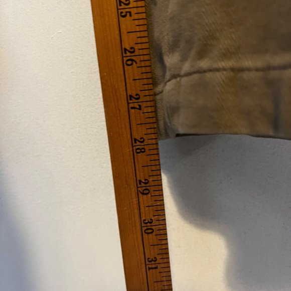 VINTAGE Savane Khaki Pants Relaxed Fit Button Back Pockets Mens 36 x 29 - Picture 4 of 9